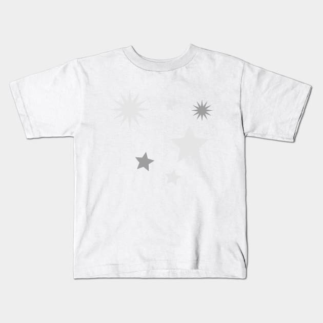 Starry Night Sky Kids T-Shirt by latheandquill